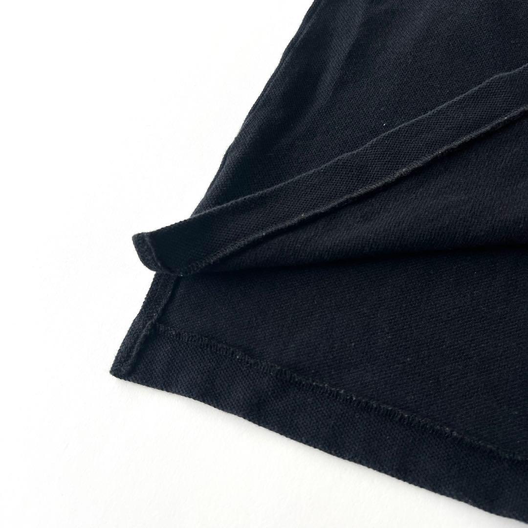 コムデギャルソン ポロシャツ ワンポイント 刺繍 ロゴ ハート