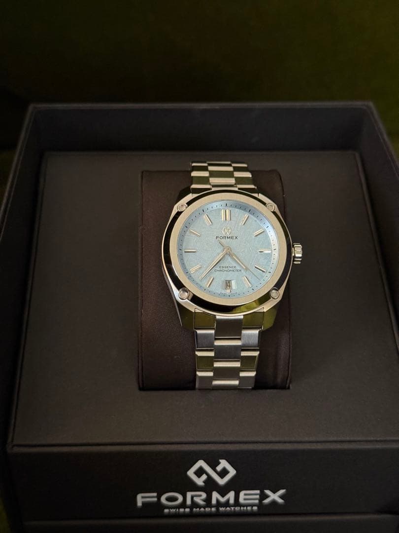 FORMEX アイスブルーメテオライト文字盤