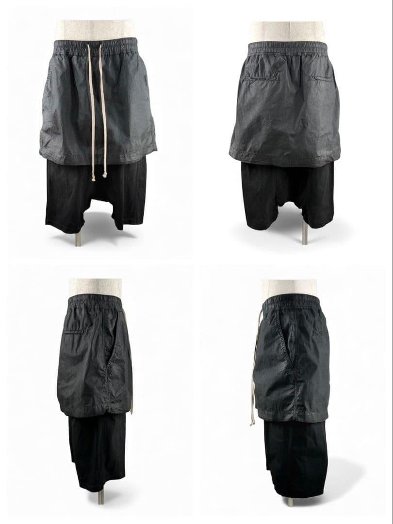 RICK OWENS DRKSHDW PODS SHORTS サルエルパンツ