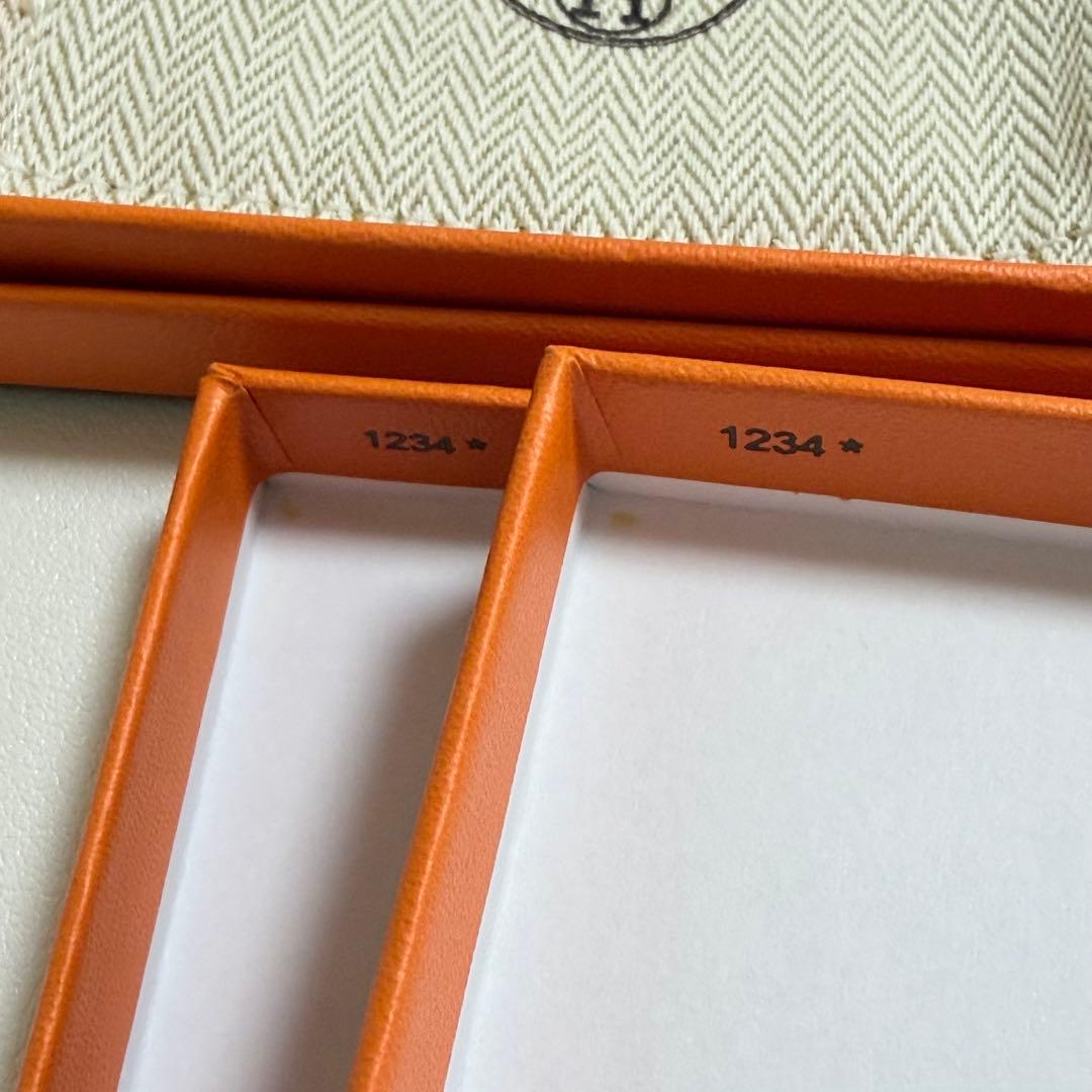 美品　エルメス　保存袋　空箱　6個セット　ブレスレット　アクセサリー入れ　現行品