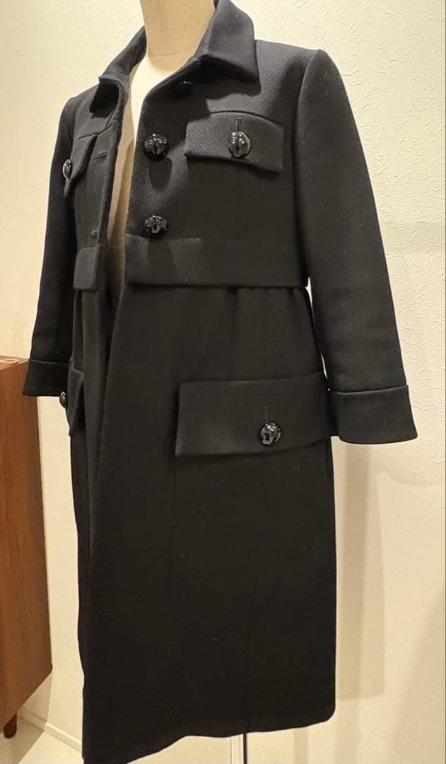 ルイヴィトン レディースコート ウールカシミア 同ブランドガーメントカバー付