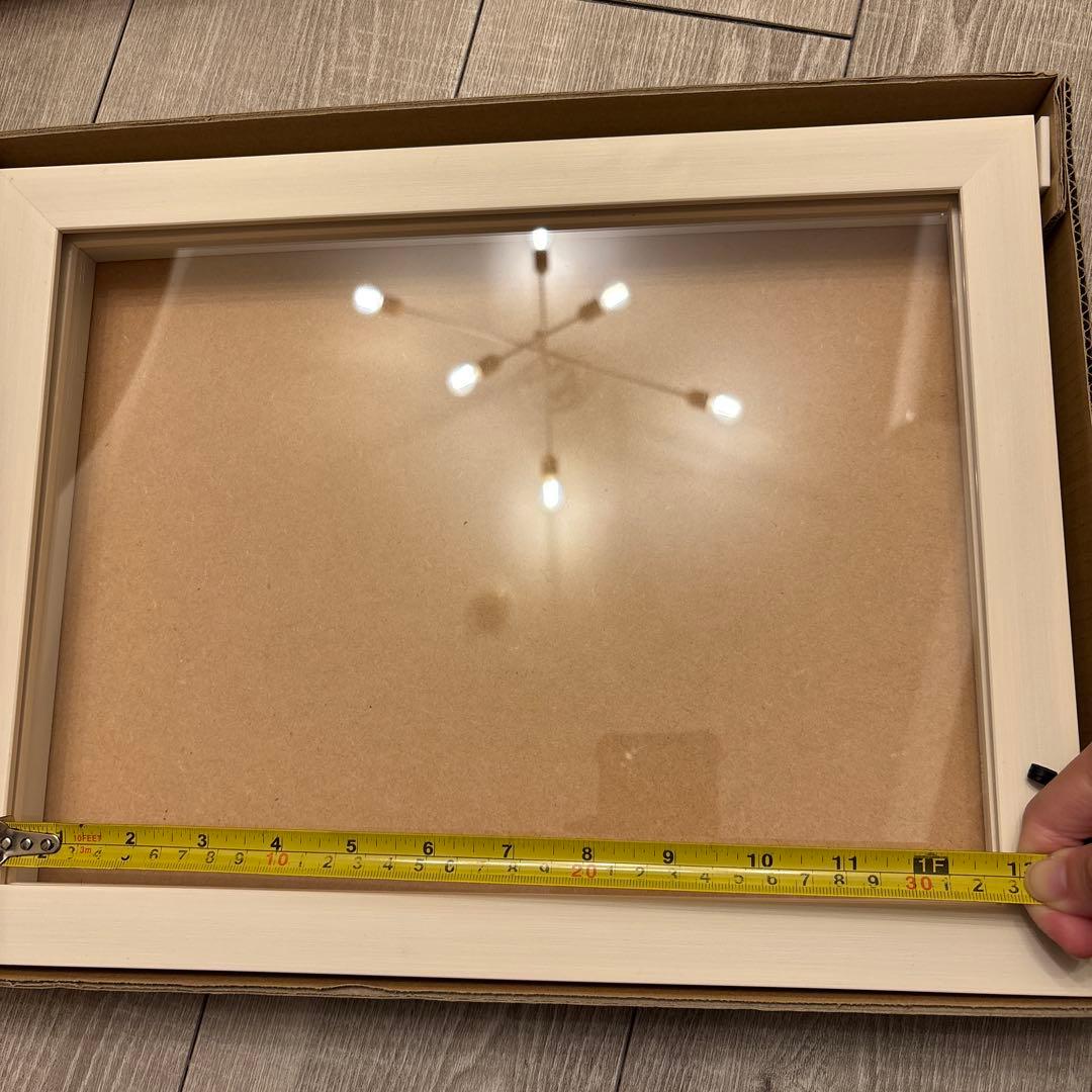 ゴールド装飾木製額縁2つセット