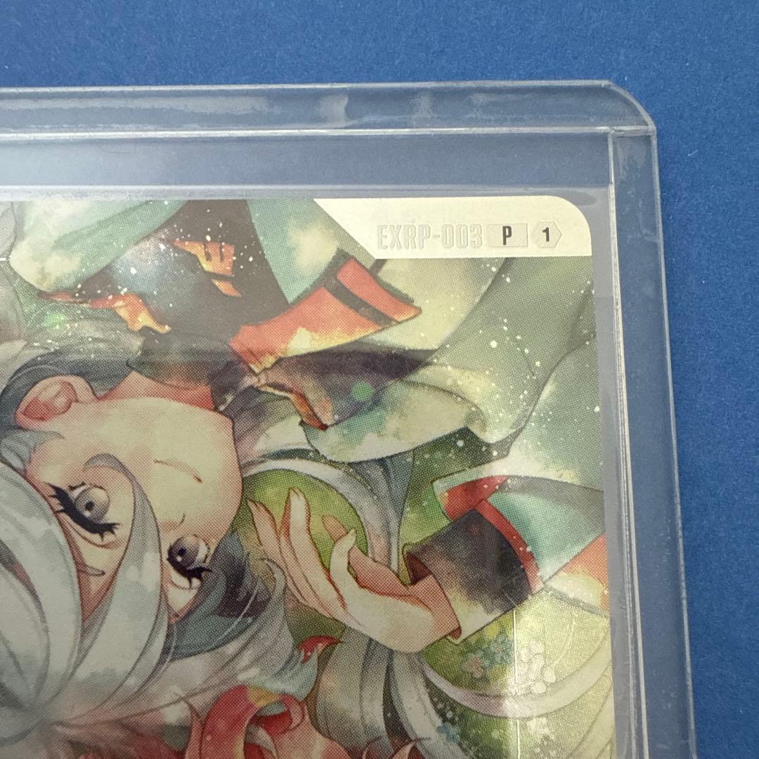 日本未発売★　ガンダムカードゲーム スレッタ　ミオリネ　EXリソース　公式未開封