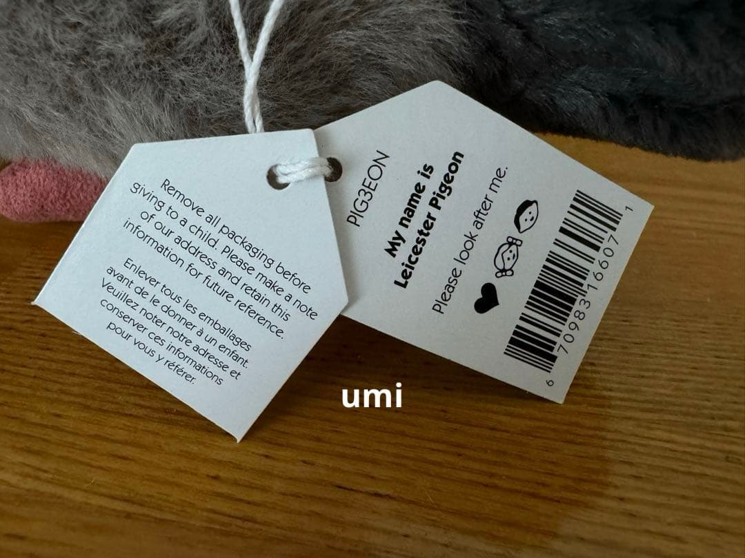 ジェリーキャット レスター・ハト 新作 ロンドン限定 タグ付き 新品