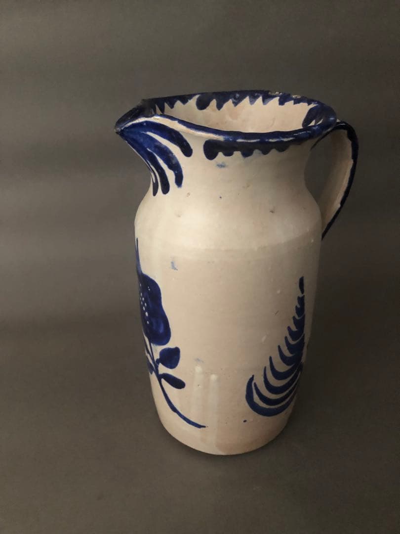 スペイン陶器　水差し　ピッチャー