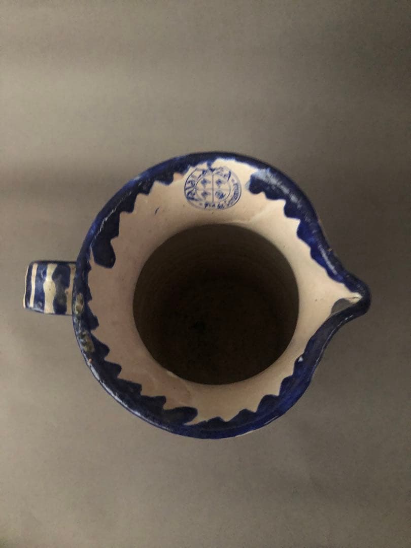 スペイン陶器　水差し　ピッチャー