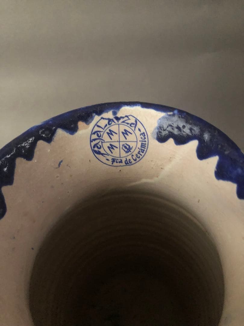 スペイン陶器　水差し　ピッチャー