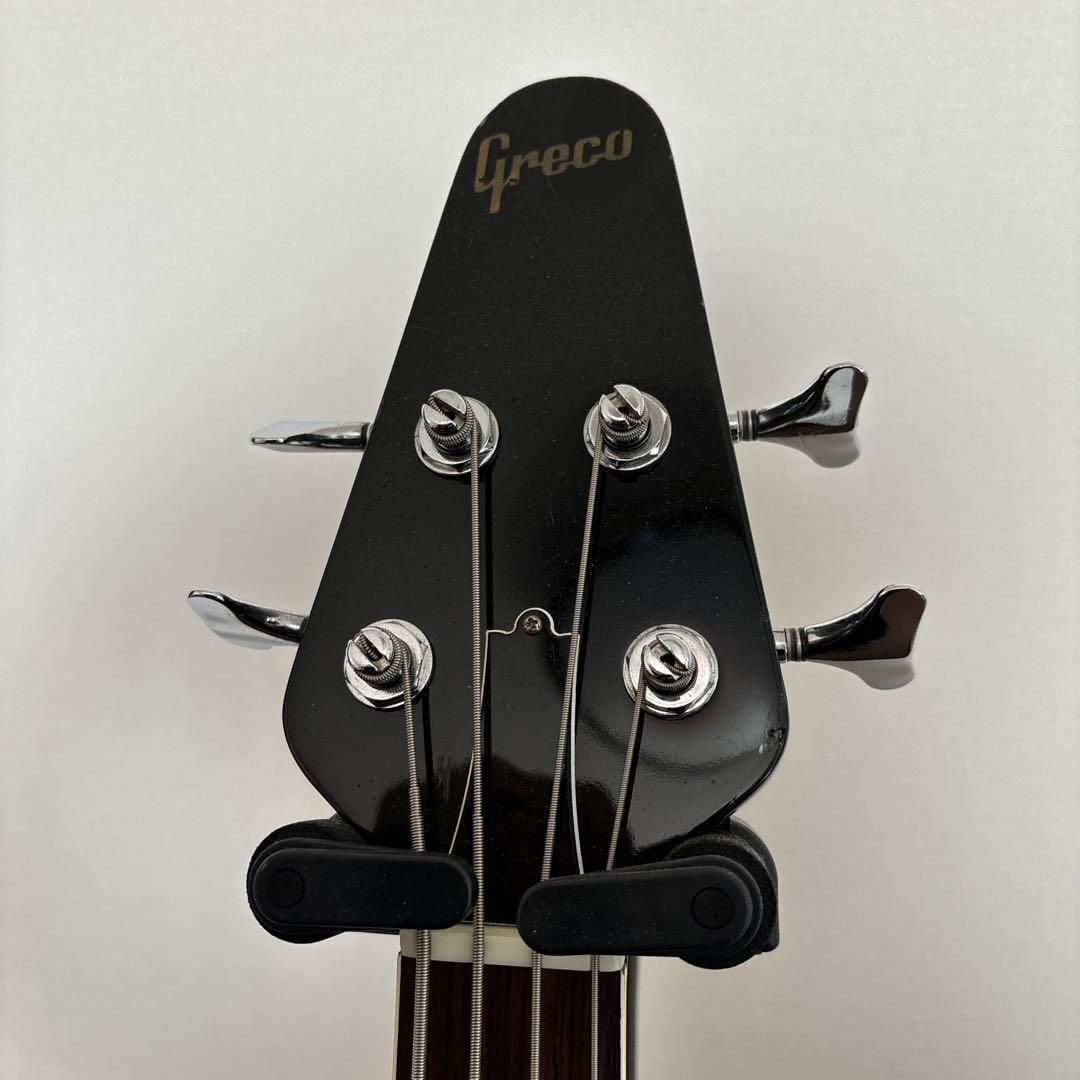 GRECO 希少。グレコVベース　ハードケース付き