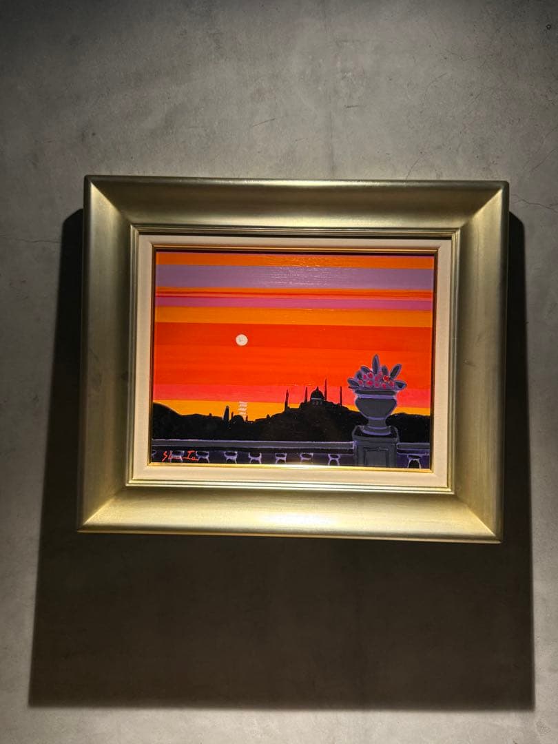 森崎修太【イスタンブール】　肉筆油彩画