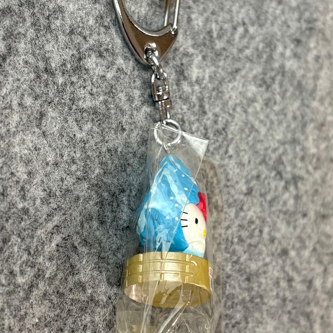 ハローキティ ご当地 宮城限定 マスコットキーホルダー 牡蠣