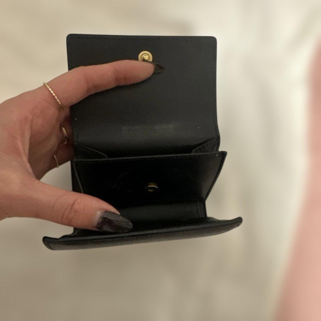 CELINE 黒 三つ折り財布