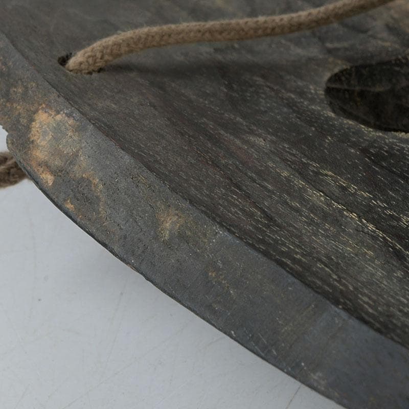 時代木彫面　能面　烏天狗　獣面　神楽面　M　9597