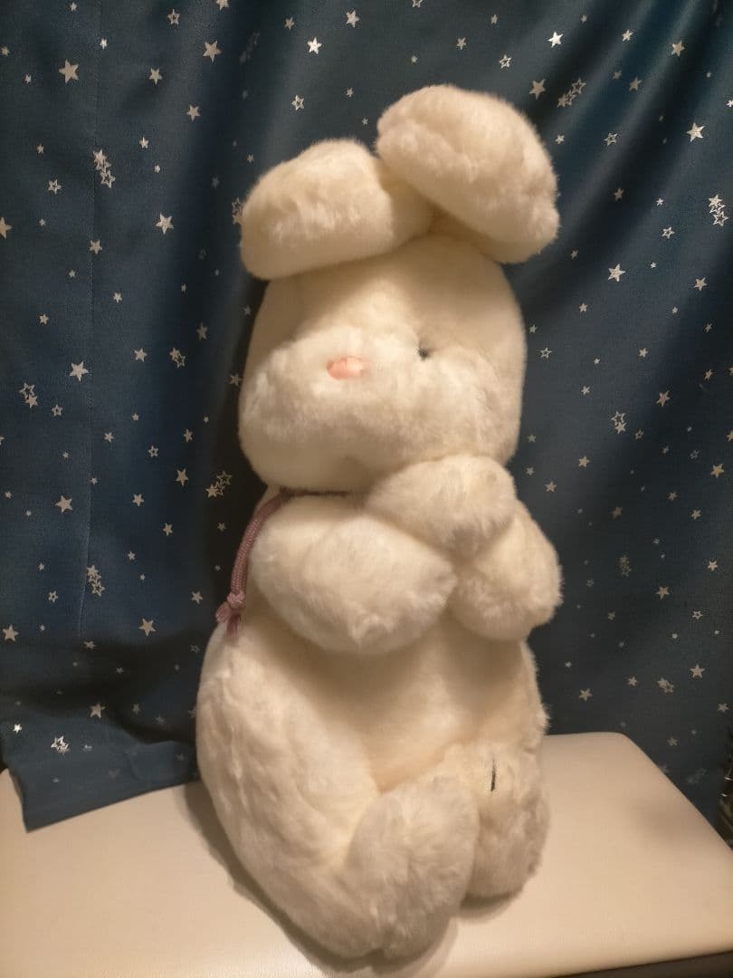 3 4/10 オリエンタルトーイ　うさぎ　ぬいぐるみ　おうめ　レトロ　レア