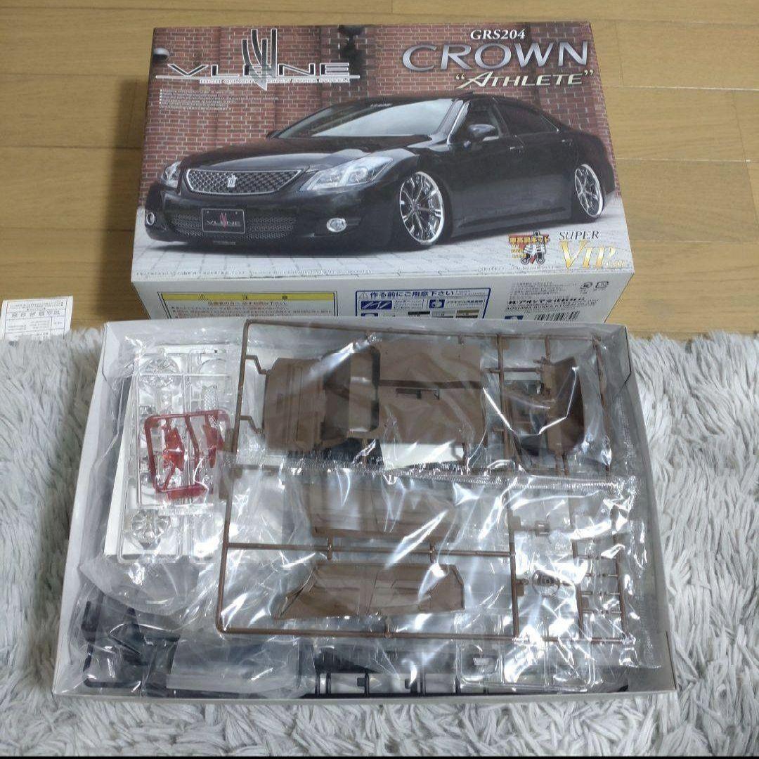 アオシマ スーパーVIP CAR ブレーンESプレミアム 20クラウンアスリート