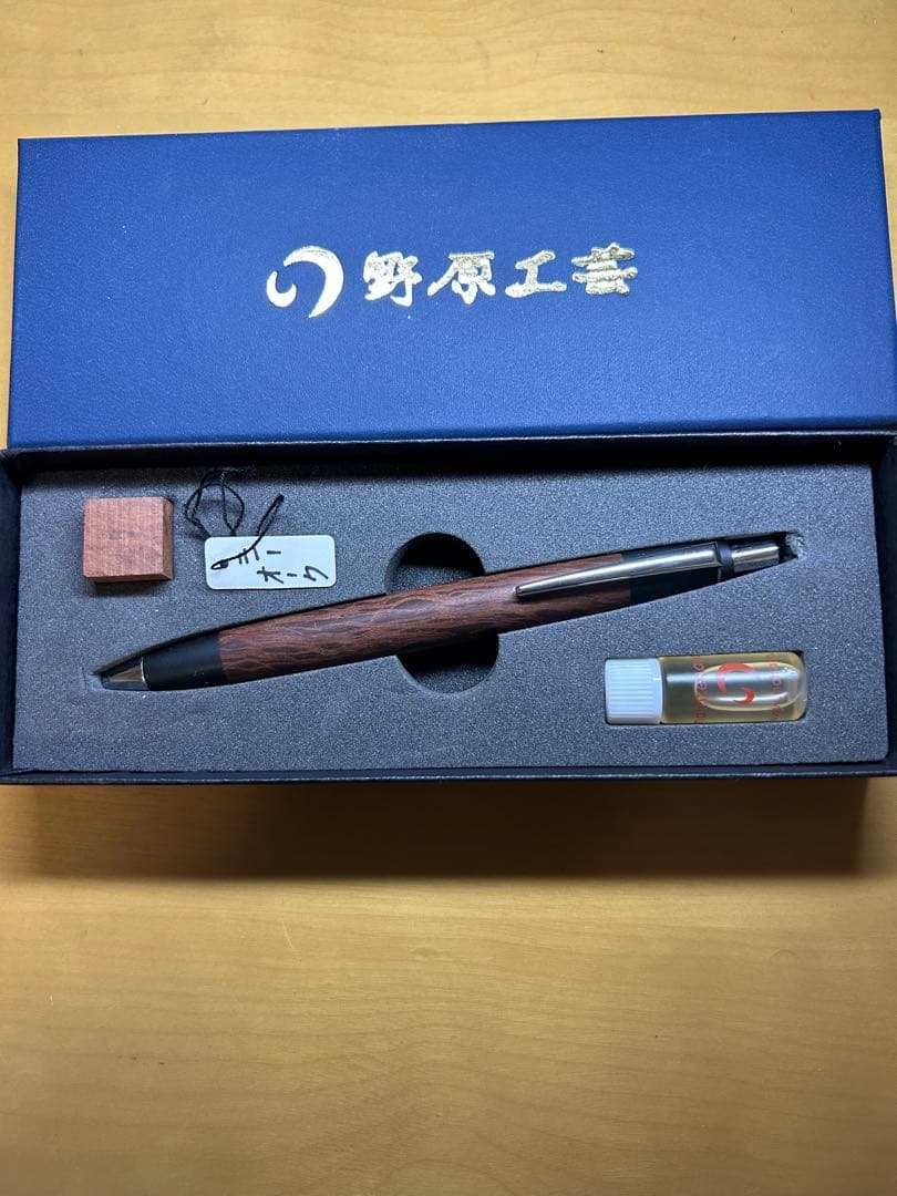 野原工芸 木製ボールペン　シーオーク