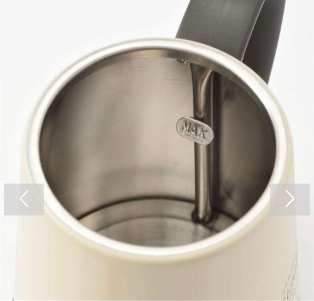 新品未開封BRUNO スヌーピー電気ケトル PEANUTS ピーナッツ エクリュ