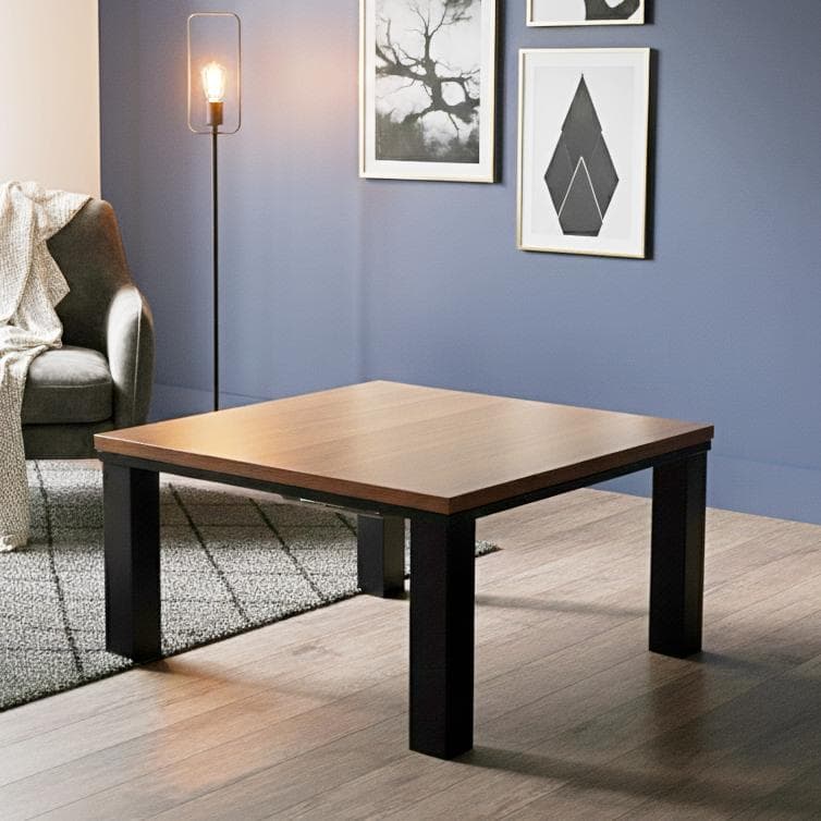 幅75㎝【新品】コンパクト＆オールシーズン対応！ 長方形こたつ 遠赤外線ヒーター