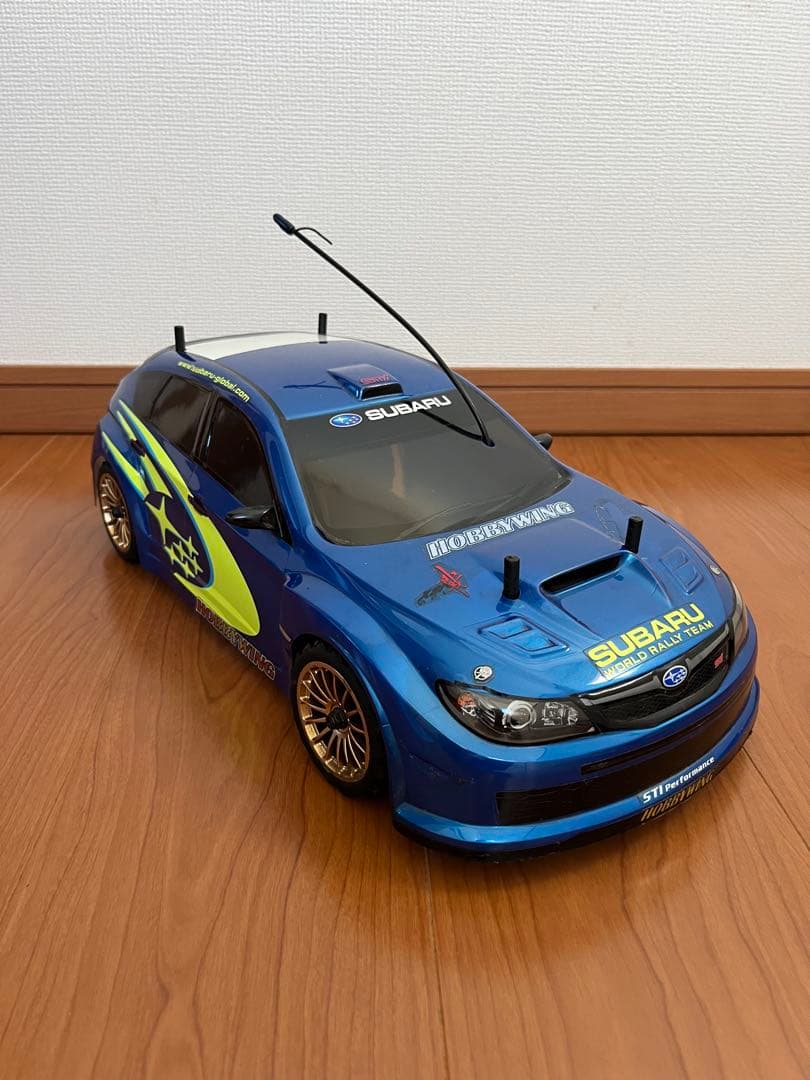 1/10 ラジコン 京商 EP フェザー インプレッサ ブラシレス ラリー