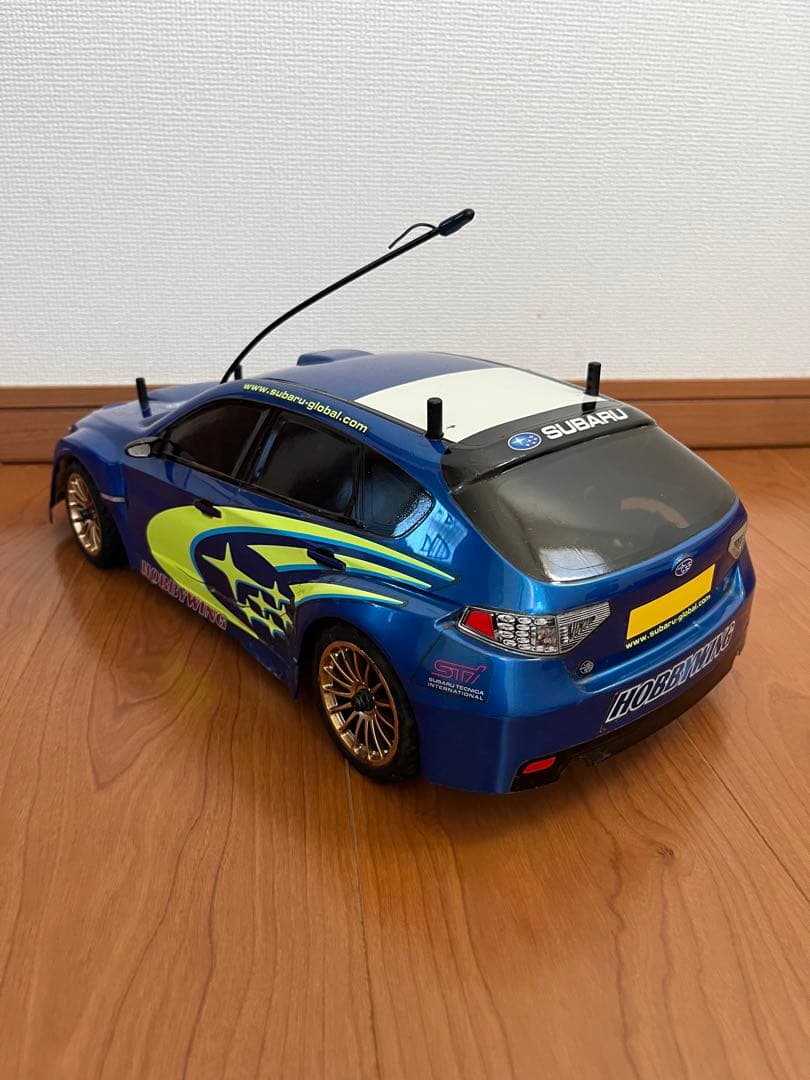 1/10 ラジコン 京商 EP フェザー インプレッサ ブラシレス ラリー