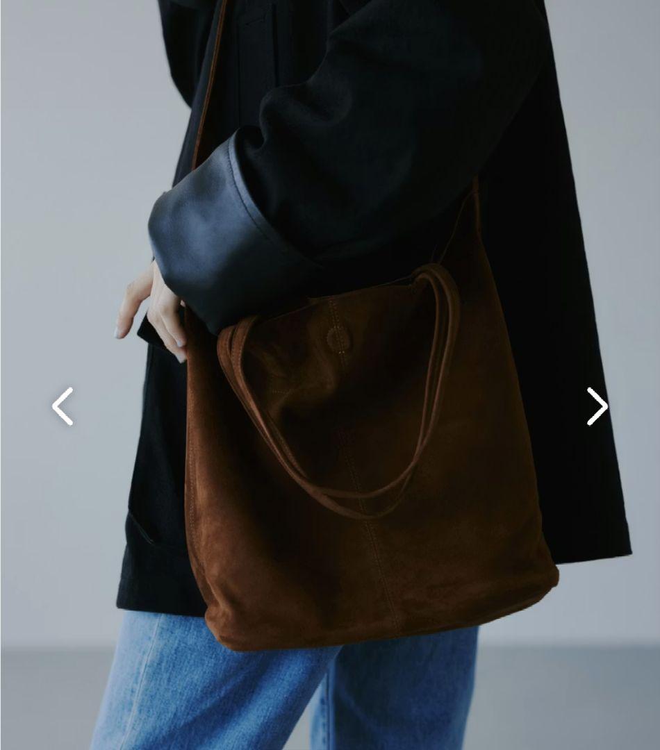 Morphée モルフェ オイルスエードレザーバッグ (Mサイズ)