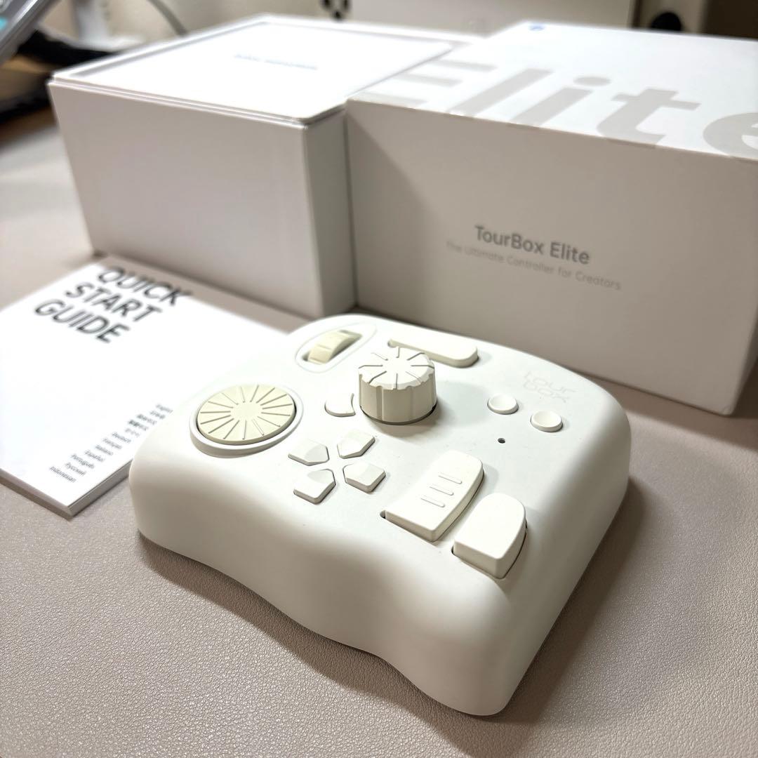 TourBox Elite アイボリーホワイト