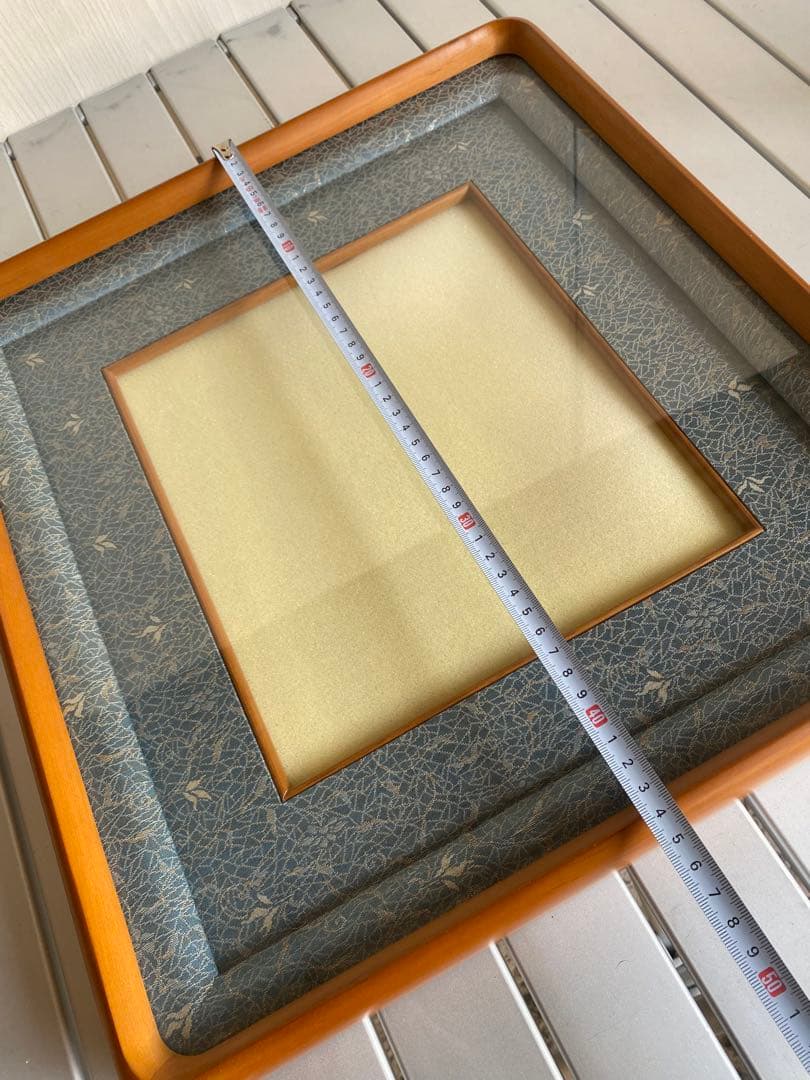 色紙　額縁　書道　隅丸　和額　未使用　高級