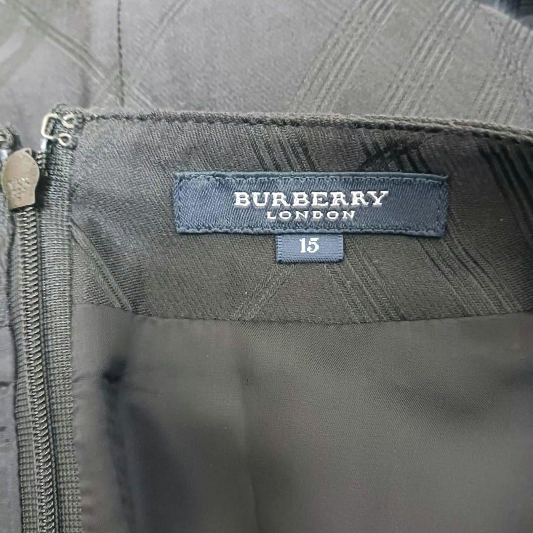 【2XL】BURBERRY LONDON フレアスカート シャドーチェック 15