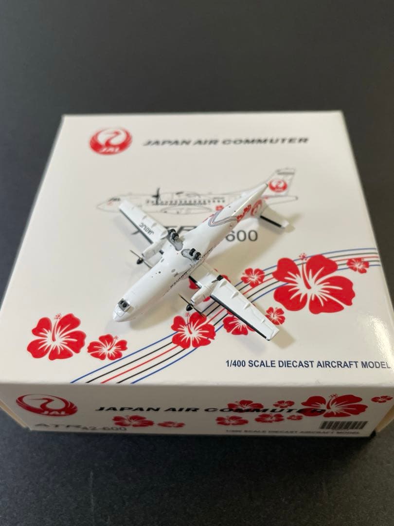 【希少】JAC ATR42-600 ハイビスカス JCウイングス 1/400