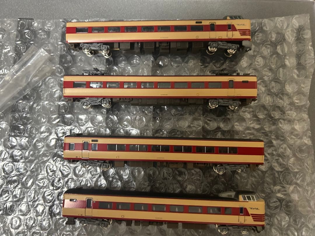 KATOウェザリング加工新品381系リバイバルやくも4両編成オーナー所有放出品