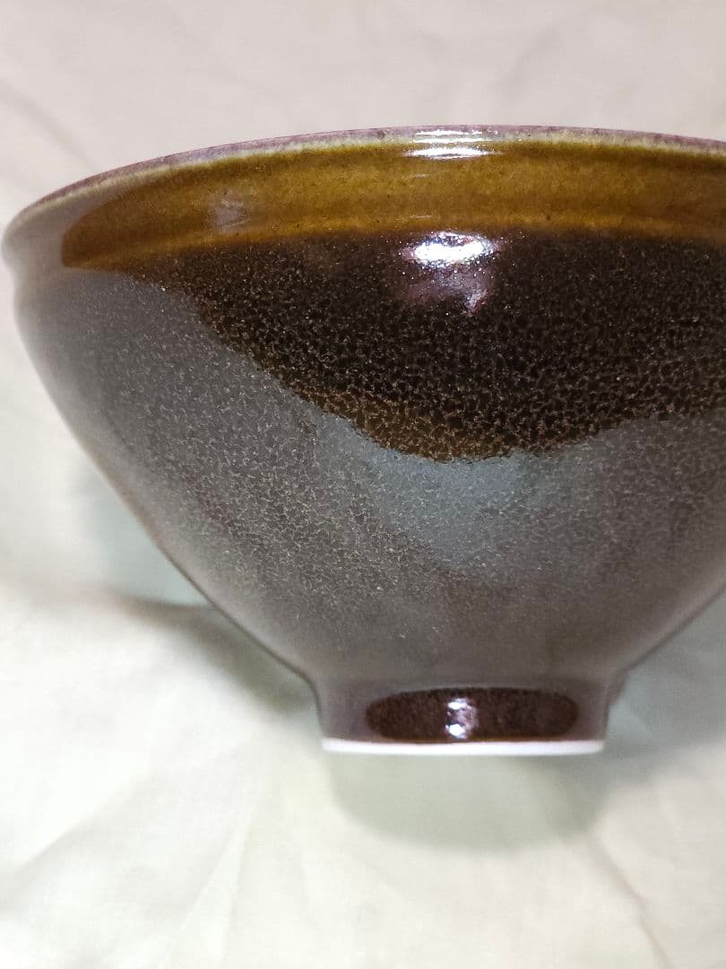 木葉天目茶碗　台湾陶芸作家、邱奕志(ていえきし)作