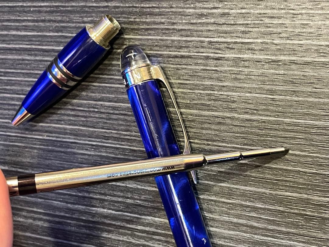 【破格】Montblancモンブランスターウォーカー ブルーミッドナイトレジン