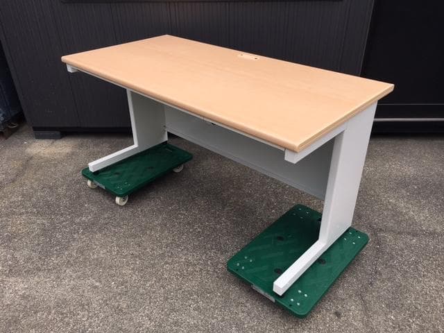 PLUS/プラス　OAデスク　平机　引出し　SP-T147 WM　W1400