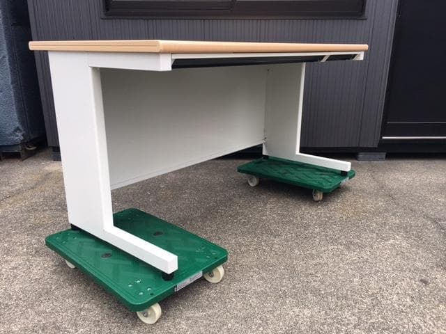 PLUS/プラス　OAデスク　平机　引出し　SP-T147 WM　W1400