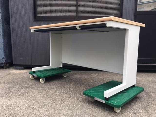 PLUS/プラス　OAデスク　平机　引出し　SP-T147 WM　W1400