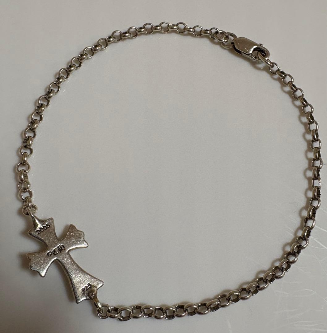 【Chrome Hearts 】クロムハーツベイビーファットチェーンブレスレット