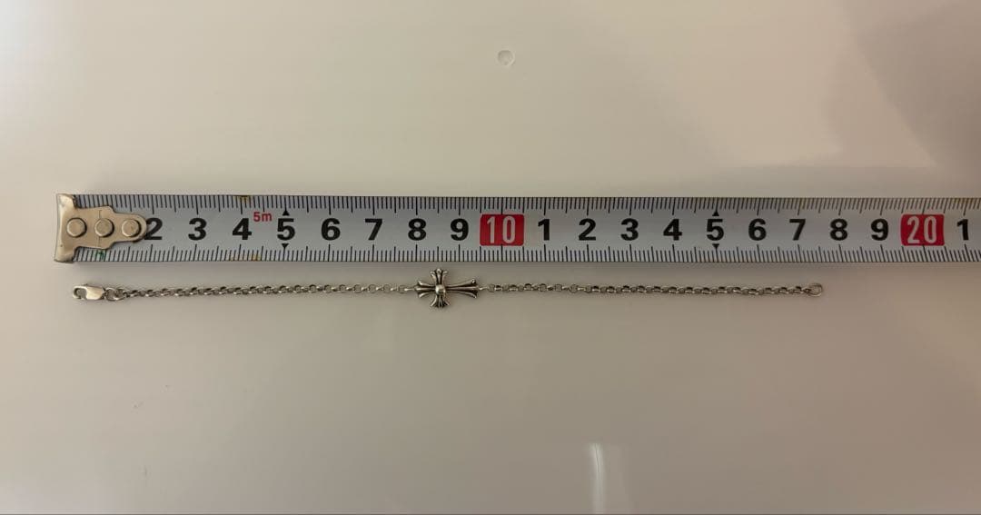 【Chrome Hearts 】クロムハーツベイビーファットチェーンブレスレット