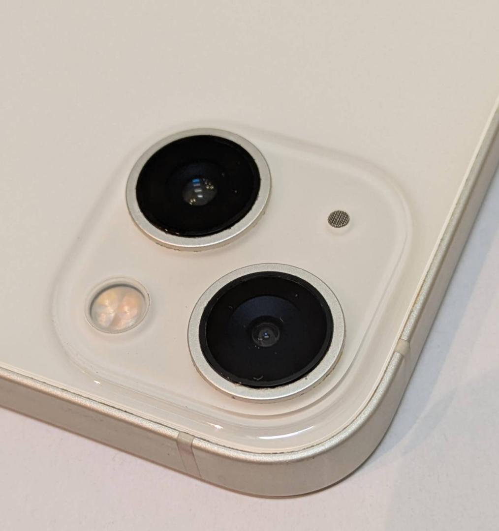 iPhone 13 本体 ホワイト 128GB SIMフリー スターライト 美品