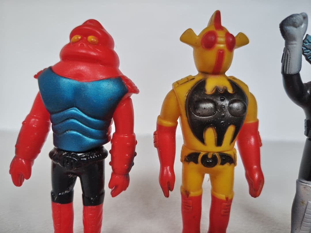 タカトク　アクマイザー3　ザビタン　イービル　ガブラ　ソフビ3体セット