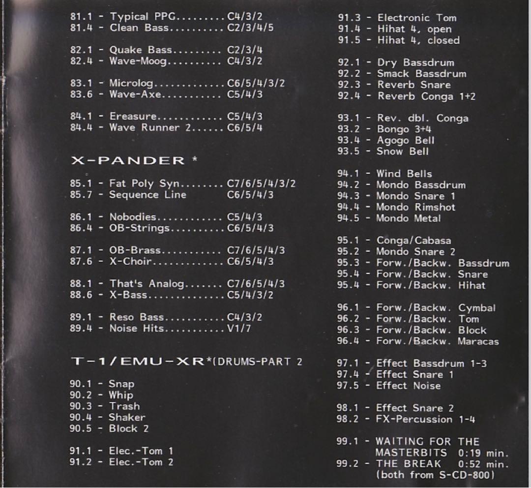 超レア！　歴代名機サンプリングCD音源　黎明期を飾った80年代キーボード