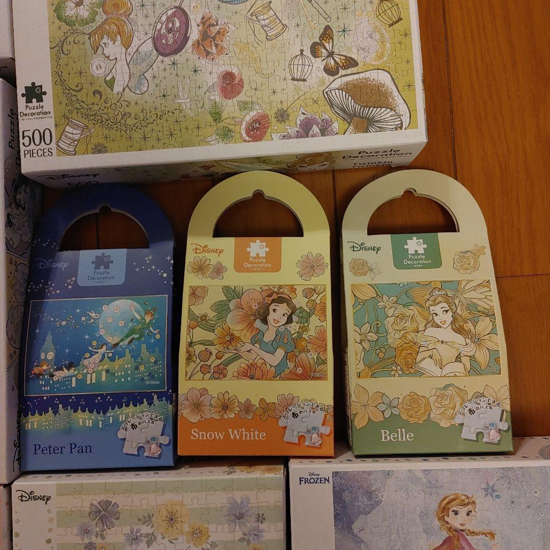 ディズニーパズル10点セット　デコレーションパズル