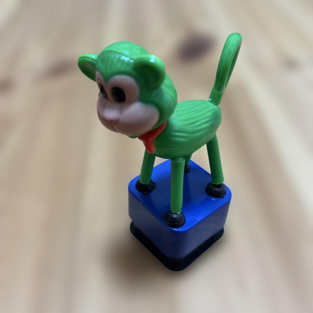 プッシュトイ　プッシュパペット　レトロ　8体セット