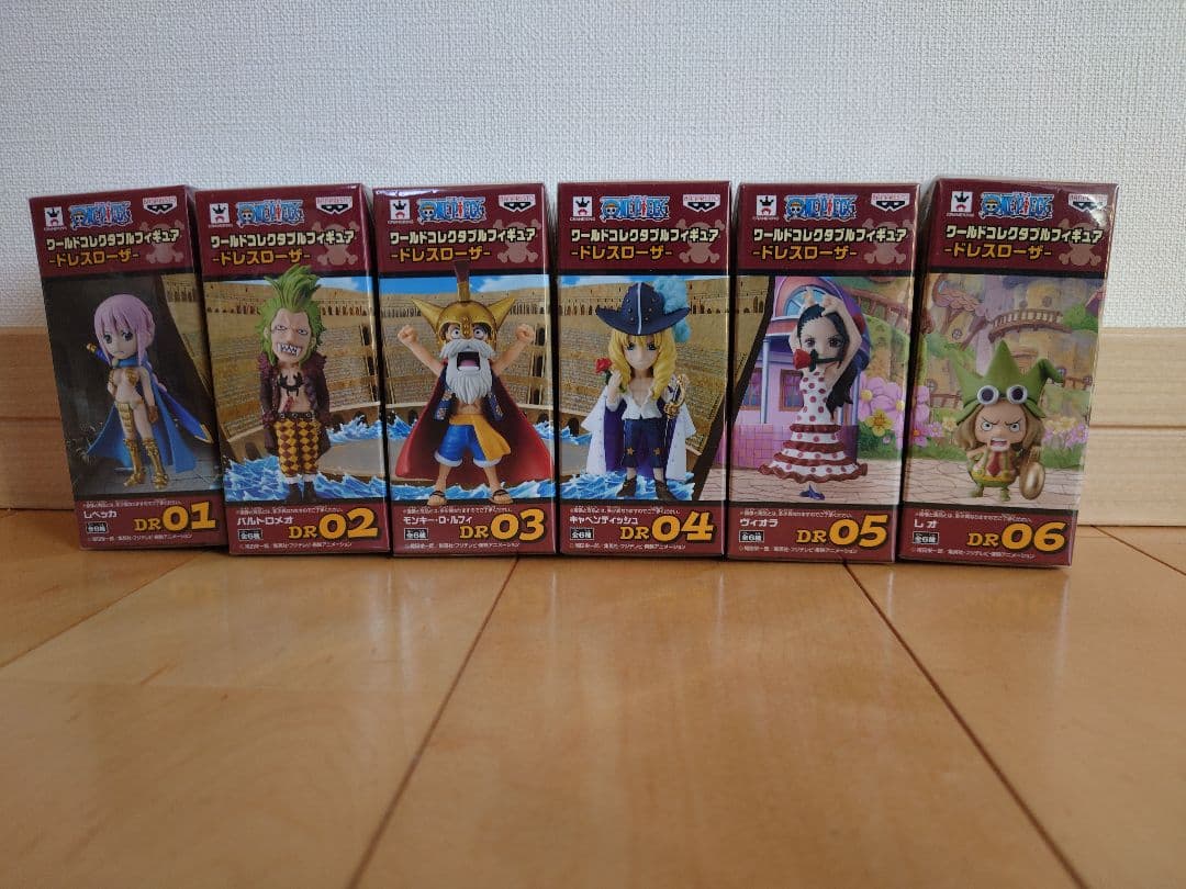 ワンピース ワールドコレクタブルフィギュア ドレスローザ24体セット