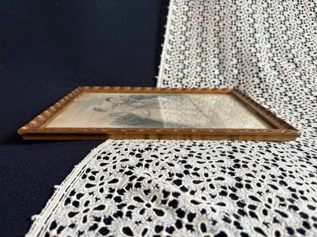 フランスアンティーク 額縁La Mode Illustree