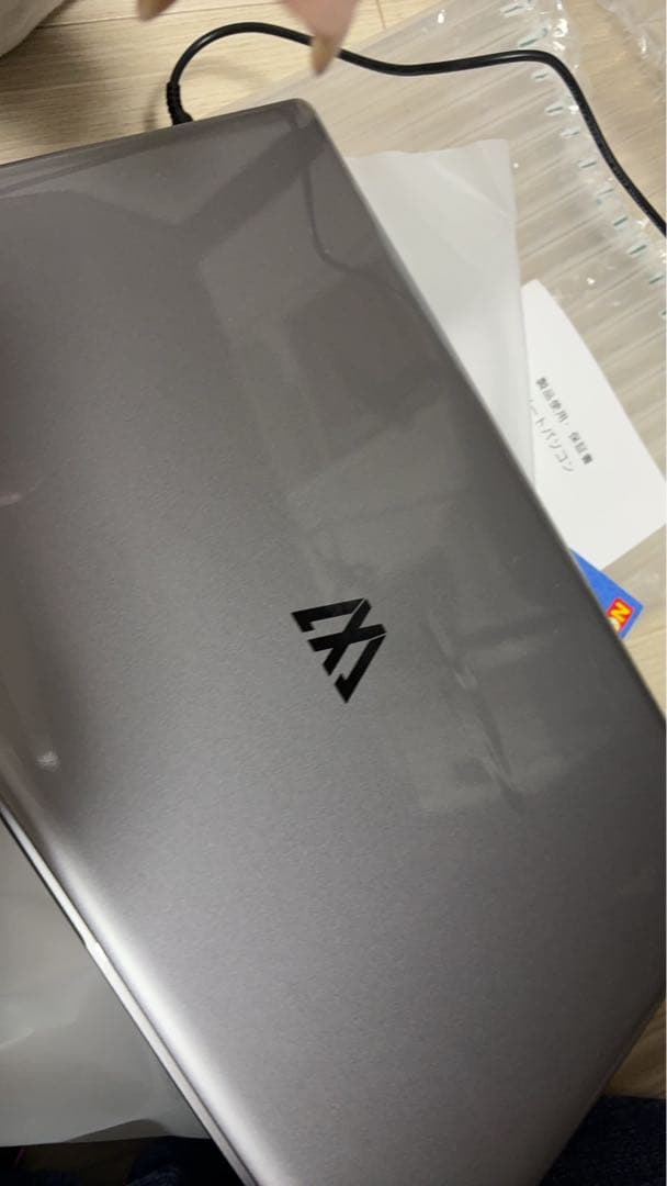 W7 ノートPC シルバー バックライト付き