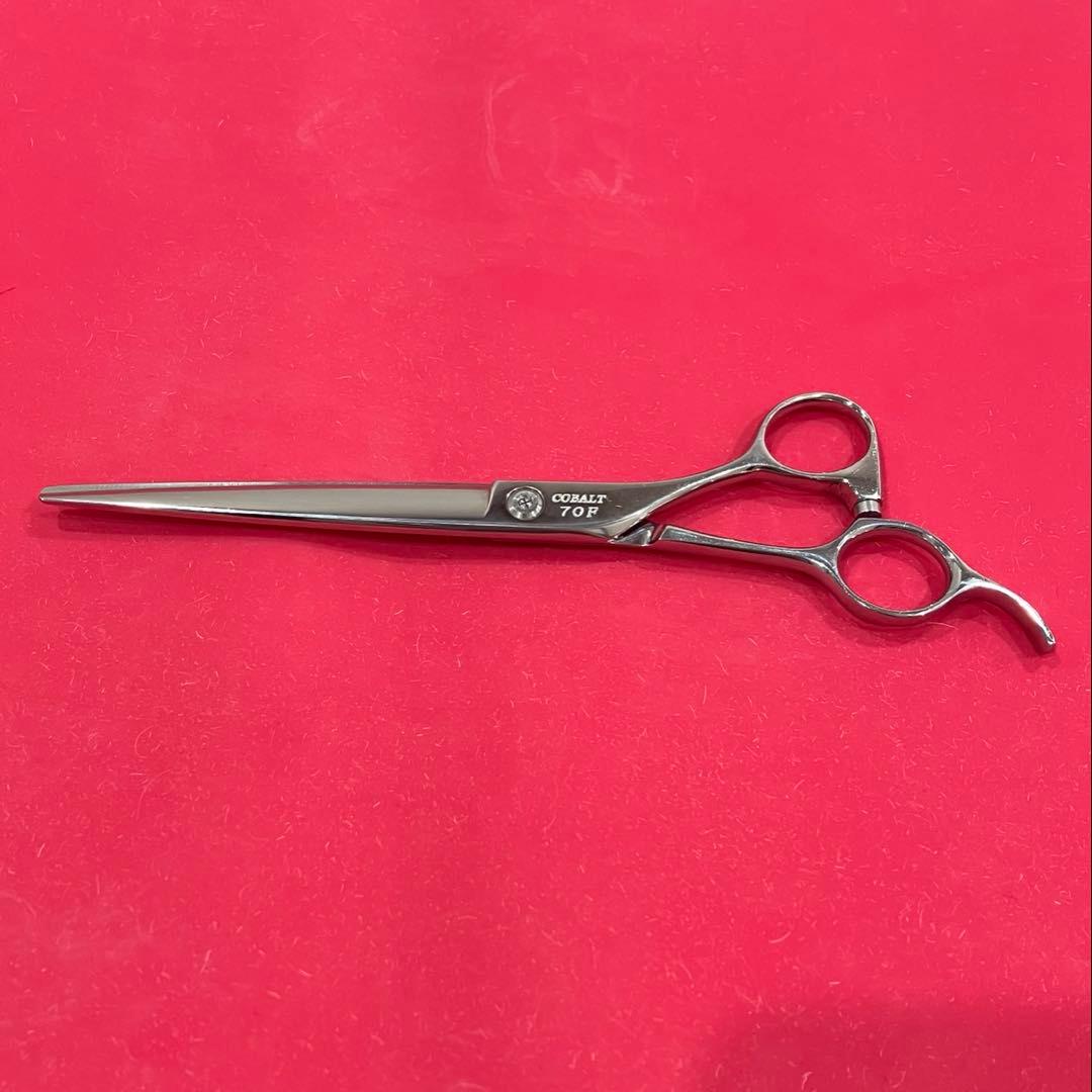 ドリーム産業 コバルト70F トリミング ストレートシザー