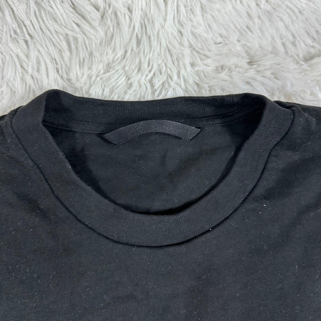 モンクレール　Tシャツ ロゴキャラクター　ブラック