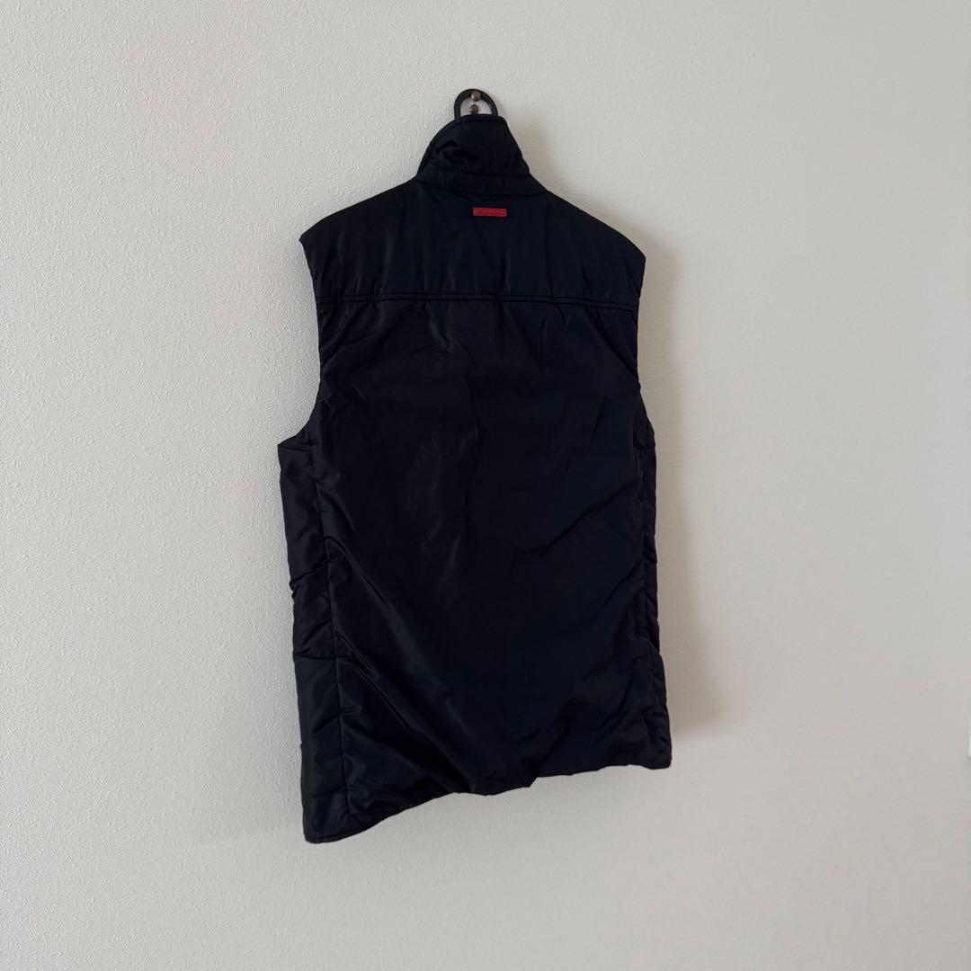【prada】nylon puff vest サイズS