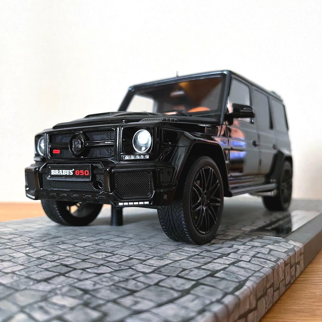 【ミニカー 美品】1/18 メルセデス AMG G63ブラバス 850 6.0