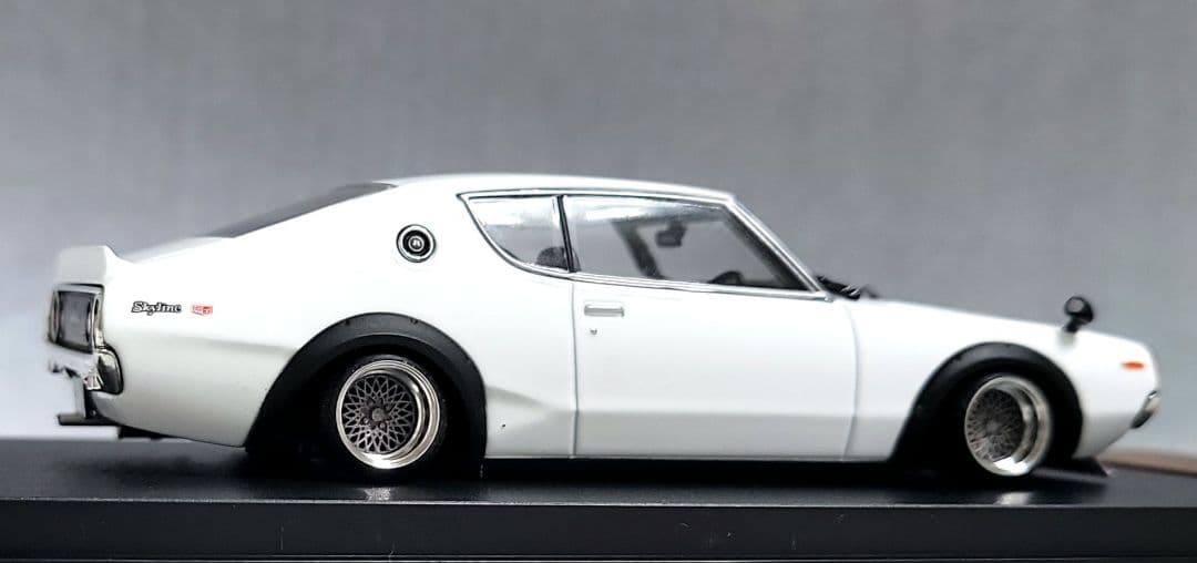 1/43　スカイライン改　ケンメリ2Dr　SSRメッシュ　アルミ製　深リム