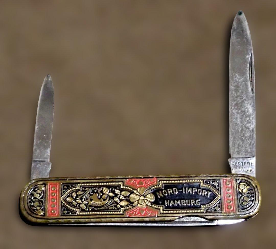 アンティーク/ヴィンテージ Wilh Wagner Solingen美しいナイフ